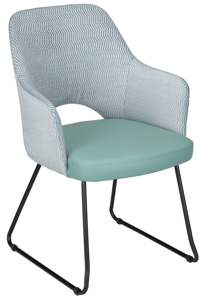 [NF140001 + NF140013] Harmony One Chair - Sled Base