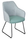 Harmony Four Chair - Sled Base