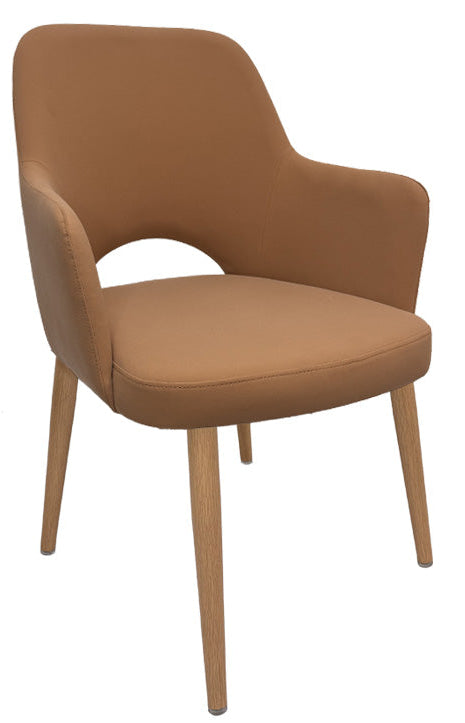 [NF140020 Grey Nat] In Stock - Harmony One Chair with Round Leg
