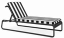 Stripe Sun Lounger