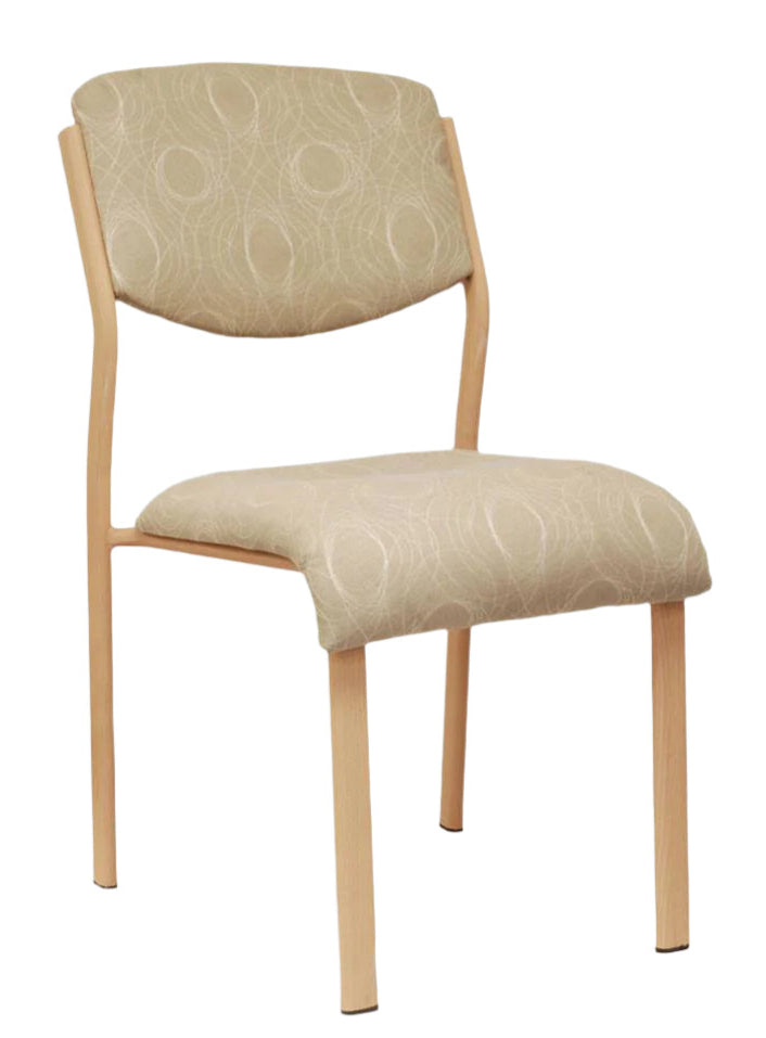 [NF300057 - AL Custom] In Stock - Platinum Comfort Side Chair