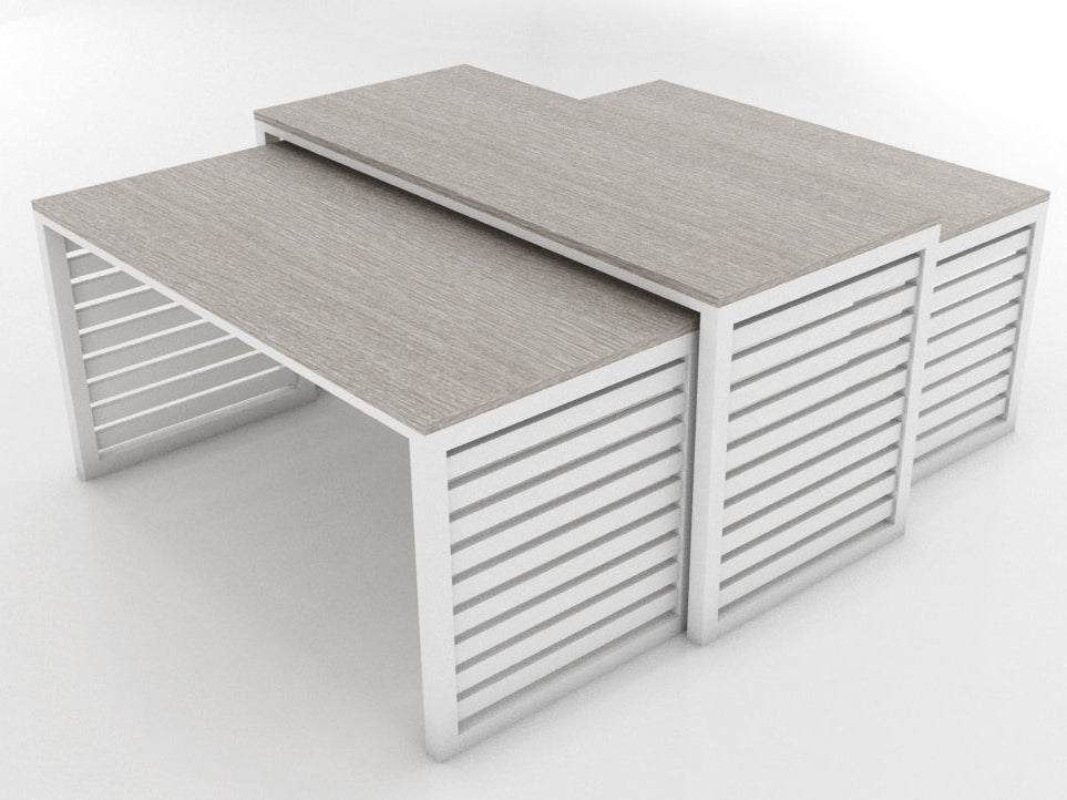 [NF510007] Stilton Buffet Nesting Tables