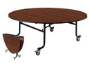 Platinum - 5ft Mobile Round Folding Banquet Tables