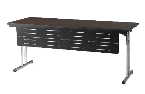 [NF530073] Platinum Linen-Free - 6ft Trestle Folding Tables