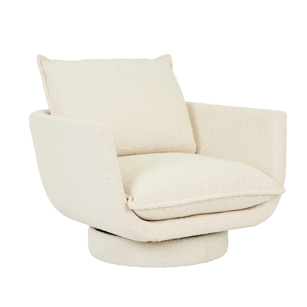 Kennedy Loft Occasional Chair - Beige Boucle