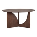 Ethnicraft Geometric Dining Table - Varnished Teak