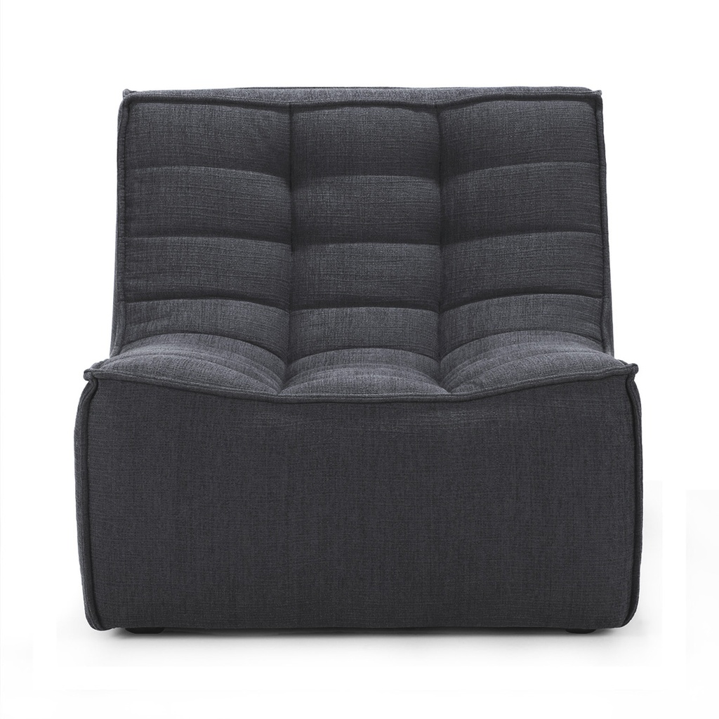 [ETHNICRAFT-SLOUCH-1-SEATER-CENTRE-SOFA-ECO-GRAPHITE-SOF-ETH-SLCH-1S-EGRA] Ethnicraft Slouch 1 Seater Centre Sofa - Eco Graphite