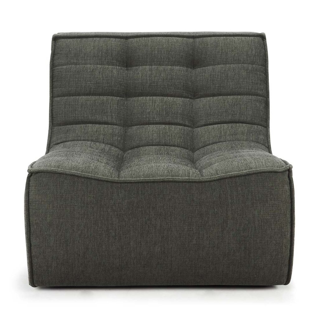 [ETHNICRAFT-SLOUCH-1-SEATER-CENTRE-SOFA-ECO-MOSS-SOF-ETH-SLCH-1S-EMOS] Ethnicraft Slouch 1 Seater Centre Sofa - Eco Moss