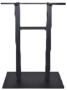 In Stock - Danube 800mm x 500mm Base Bar Black