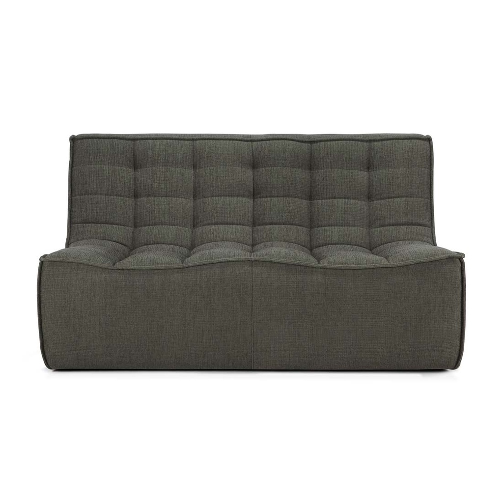 [ETHNICRAFT-SLOUCH-2-SEATER-SOFA-ECO-MOSS-SOF-ETH-SLCH-2S-EMOS] Ethnicraft Slouch 2 Seater Sofa - Eco Moss