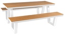 In Stock - Onyx Picnic Table & Bench Set - 180cm