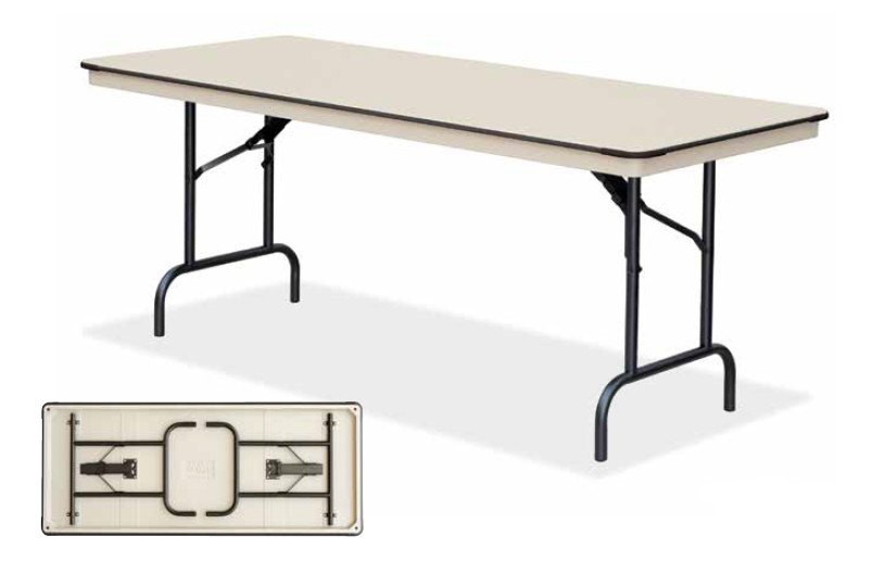 [NF690006] EventPro-Lite - 8ft Trestle Folding Table