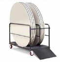 Trolley - Round Table with Ramp | In Stock