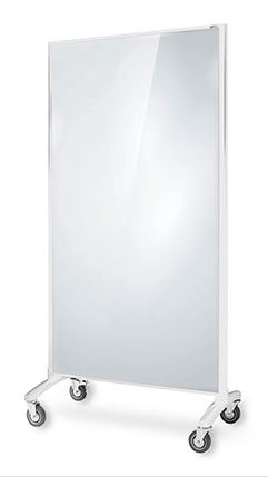 [NF780082] Nufurn Communicate Mobile Glassboard Partition