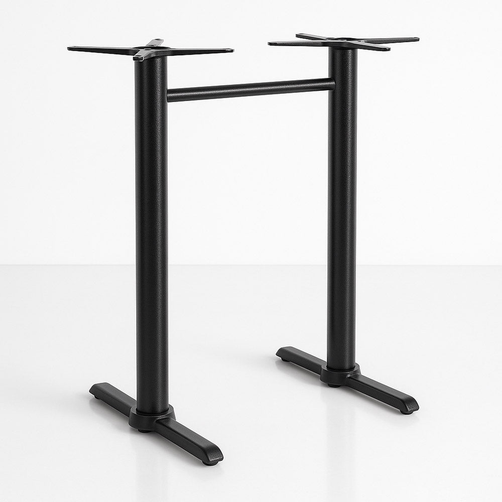 [FL-100-13752-116] Durafurn Marlo Twin Bar Table Base