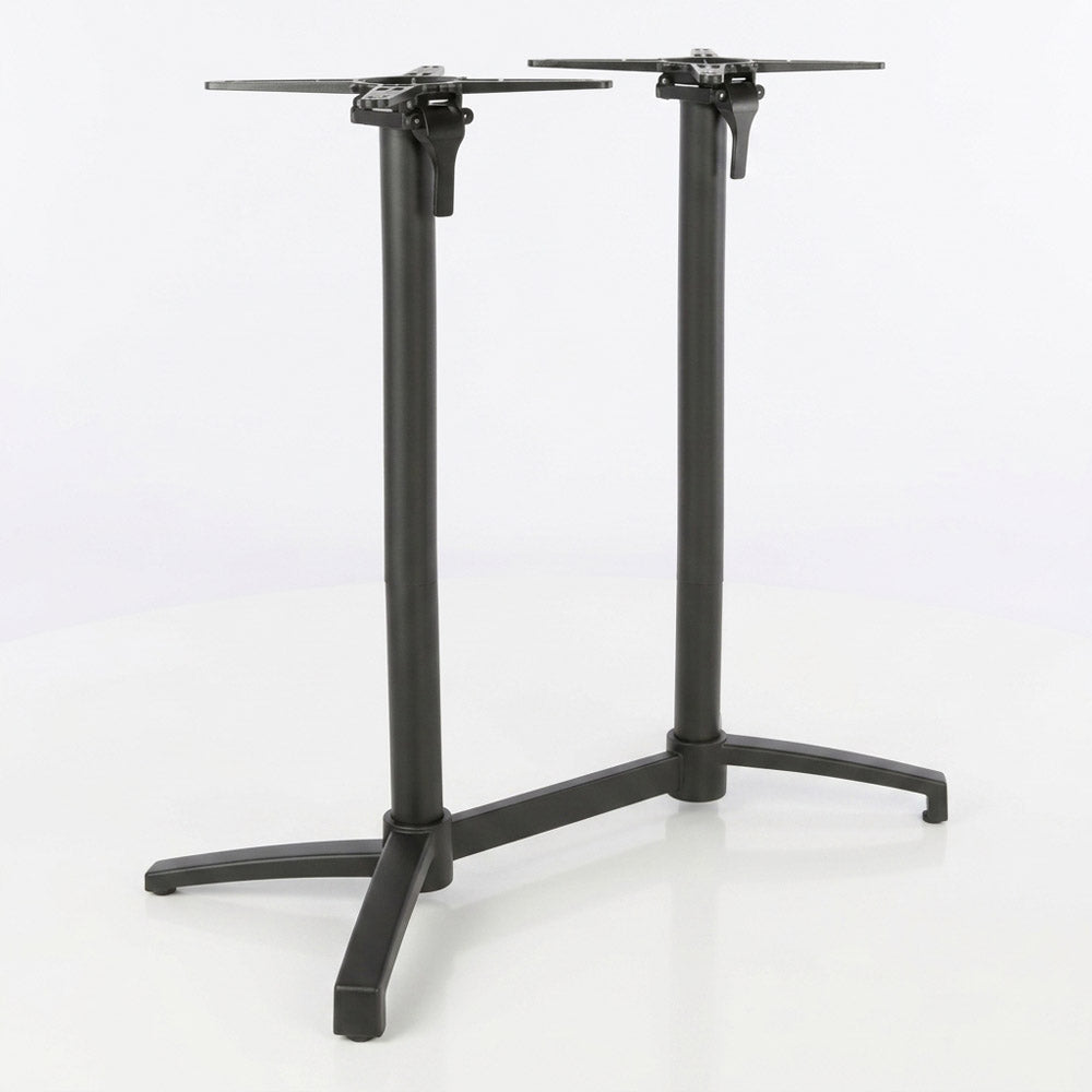 [FL-100-13768-116] Seattle Bar Twin Folding Table Base