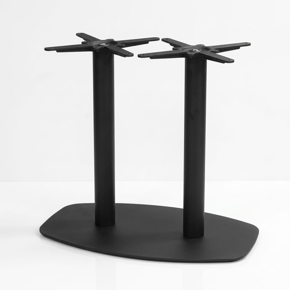 [FL-100-14078-254] Contour Twin 800x500 Dining Table Base