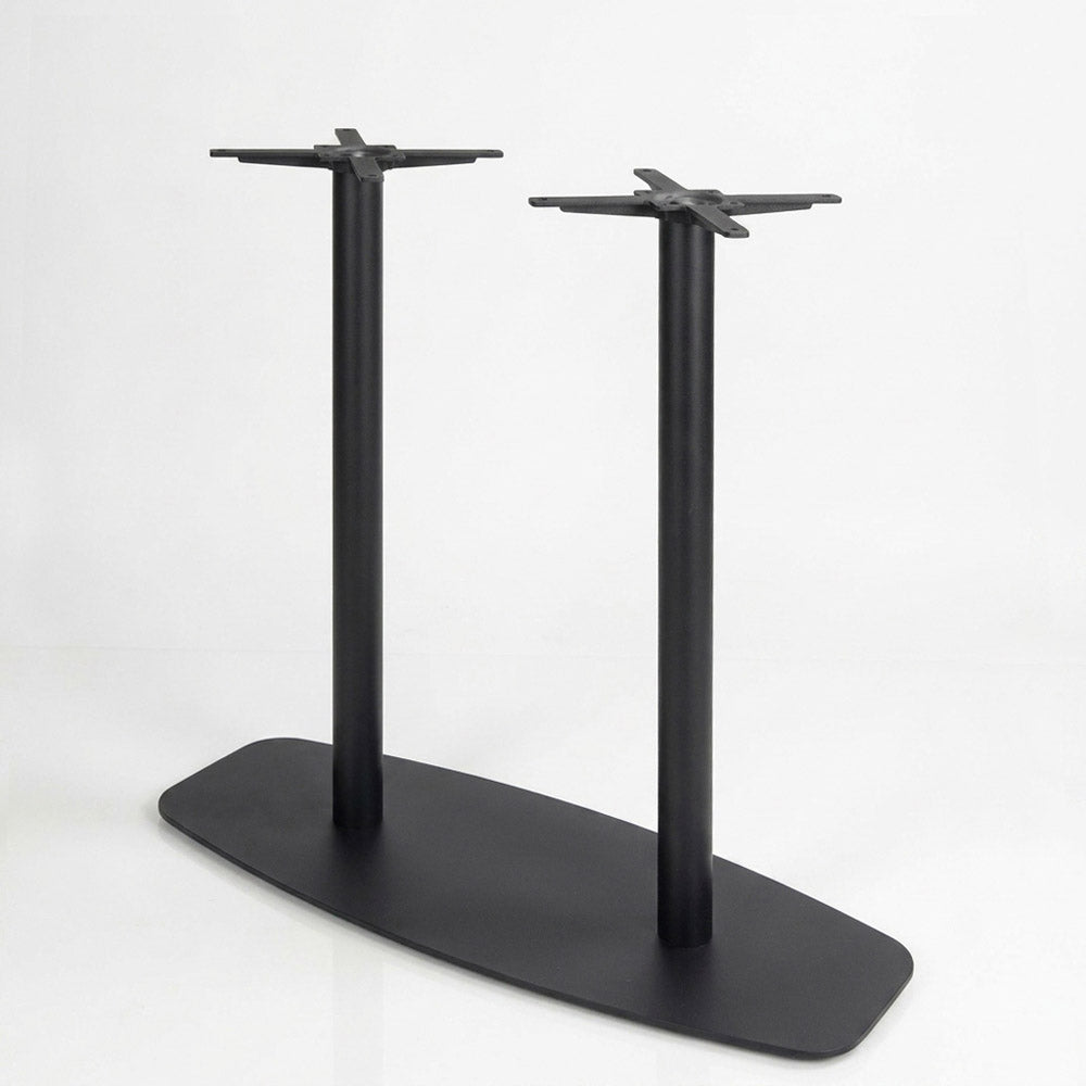 [FL-100-14154-188] Contour Twin 1200mm Bar Table Base