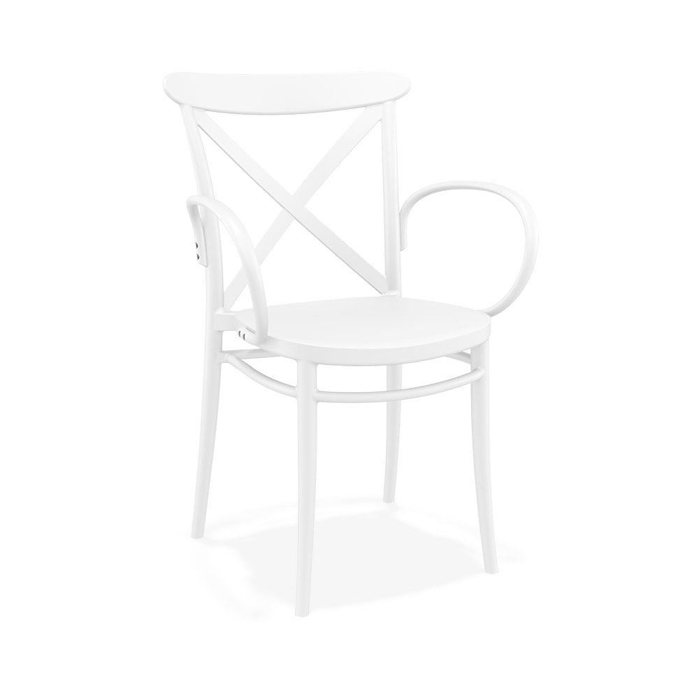 [FL-118-10462-254] Siesta Cross Back XL Arm Chair