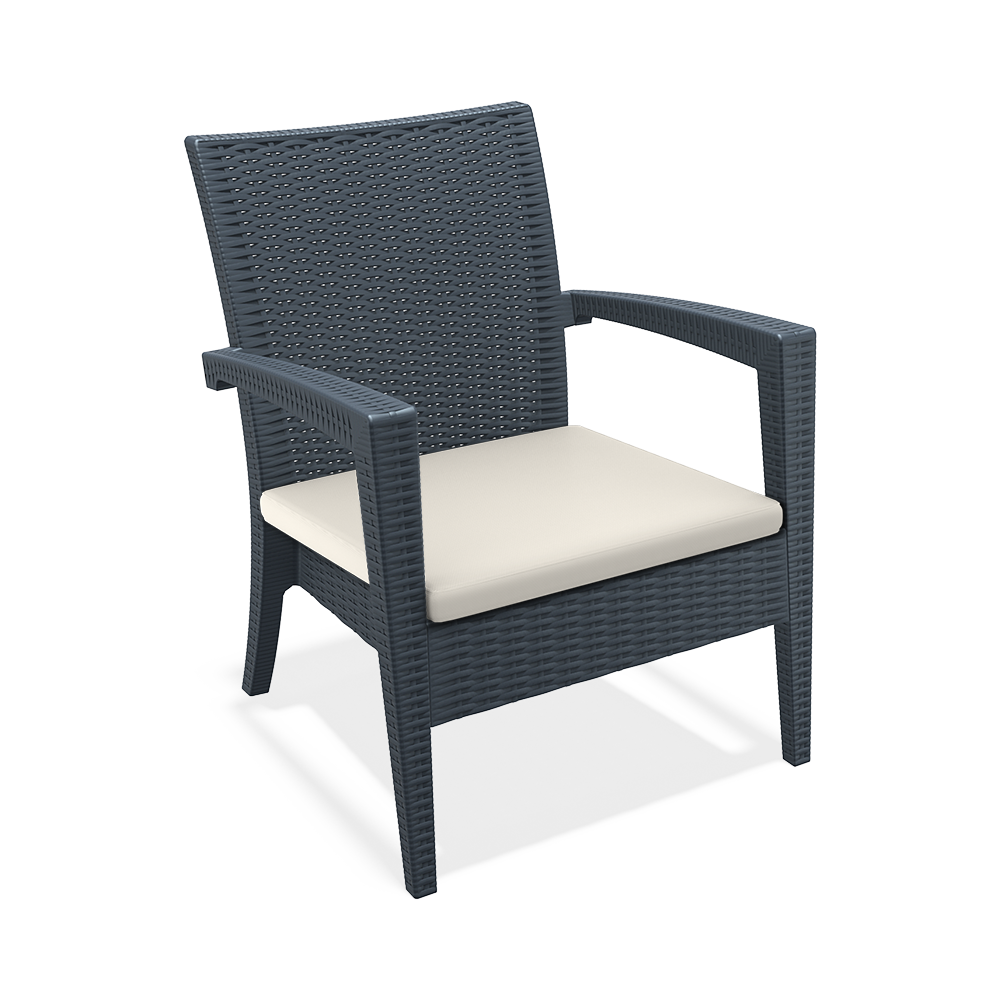 [FL-118-10486-114] Siesta Cushion - Miami Arm Chair