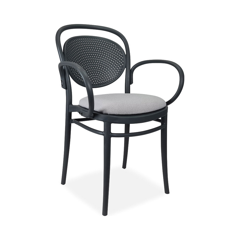 [FL-118-10712-228-116] Siesta Marcel XL Arm Chair with Cushion