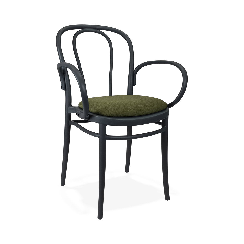 [FL-118-11744-196-254] Siesta Victor Bentwood XL Arm Chair  with Cushion