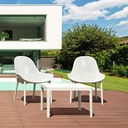 Siesta Sky Lounge 3 Piece Set with Side Table