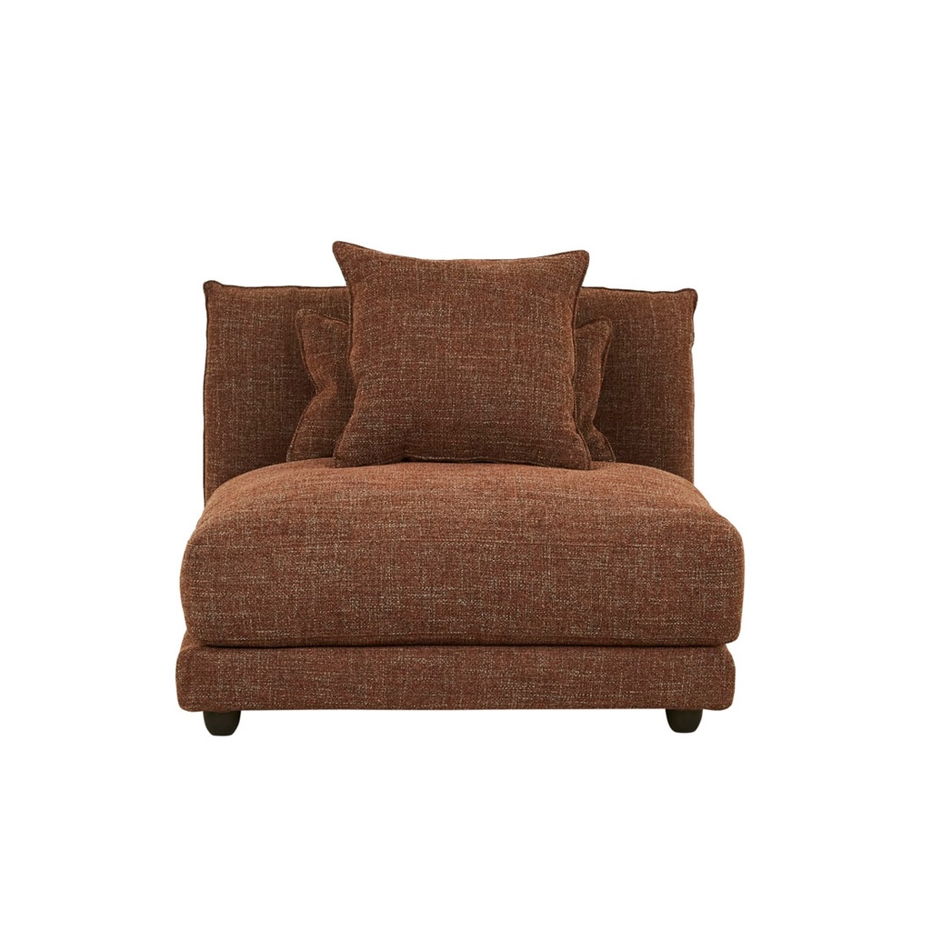 [FELIX-CREST-1-SEATER-CENTRE-SOFA-AUBURN-WEAVE-SOF-FEL-CRES1S-CTR-AUBW] Felix Crest 1 Seater Centre Sofa - Auburn Weave