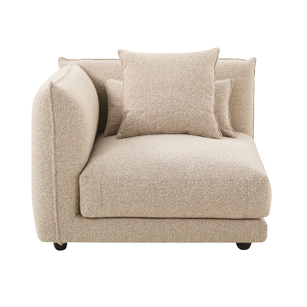 [FELIX-CREST-1-SEATER-LEFT-CORNER-SOFA-MOONBEAM-SOF-FEL-CRES-LFT-CNR-MOONB] Felix Crest 1 Seater Left Corner Sofa - Moonbeam