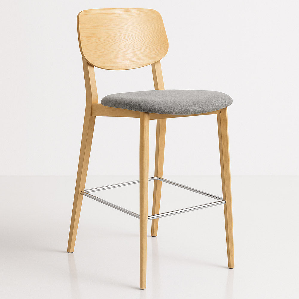 [FL-162-13035-536] Durafurn Atlanta Barstool - Large Ply Backrest