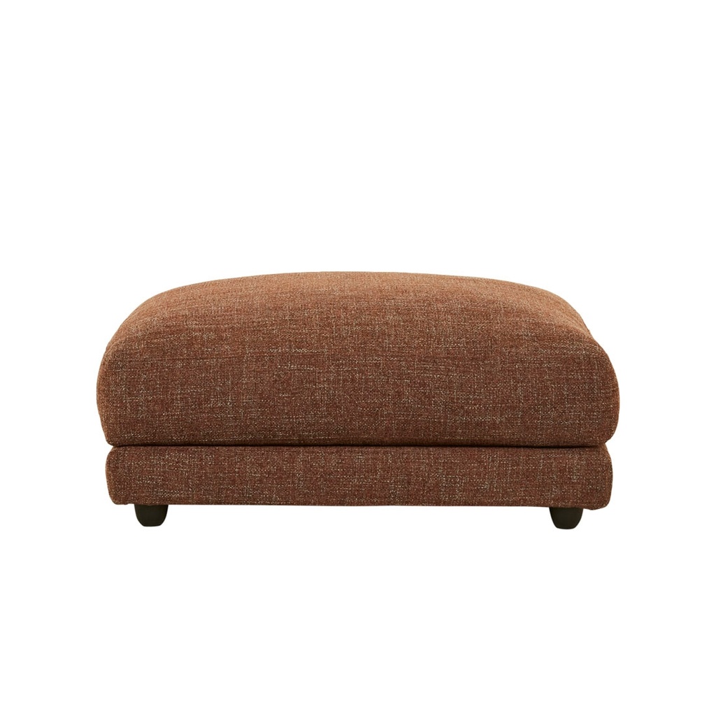 [FELIX-CREST-OTTOMAN-AUBURN-WEAVE-SOF-FEL-CRES-OTT-AUBW] Felix Crest Ottoman - Auburn Weave