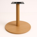 Wood Look 540mm Round Table Base