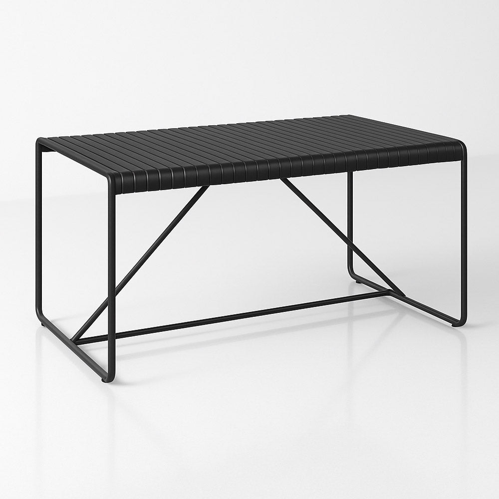 [FL-172-14188-255] Bordeaux Table 140x80 - Black