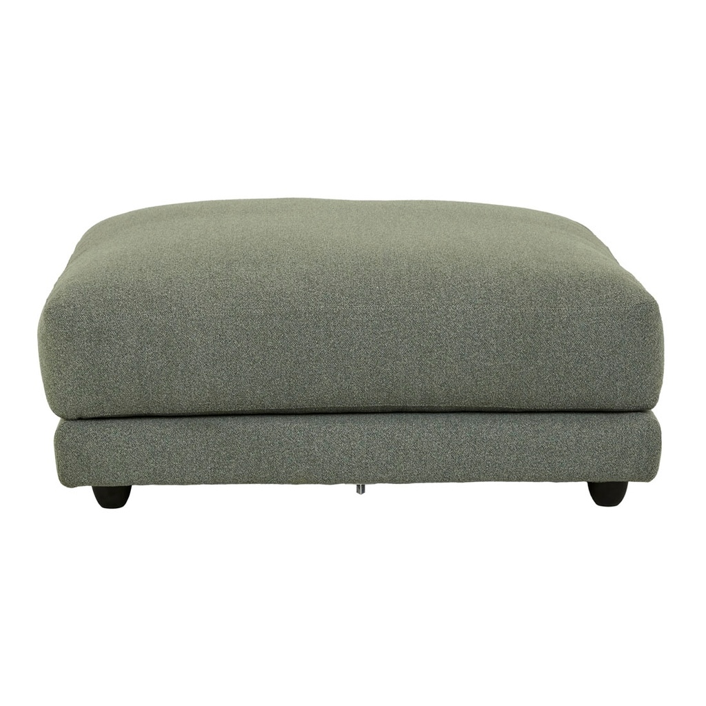 [FELIX-CREST-OTTOMAN-OLIVE-LEAF-SOF-FEL-CRES-OTT-OLF] Felix Crest Ottoman - Olive Leaf