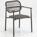 Scarlett Charcoal Armchair