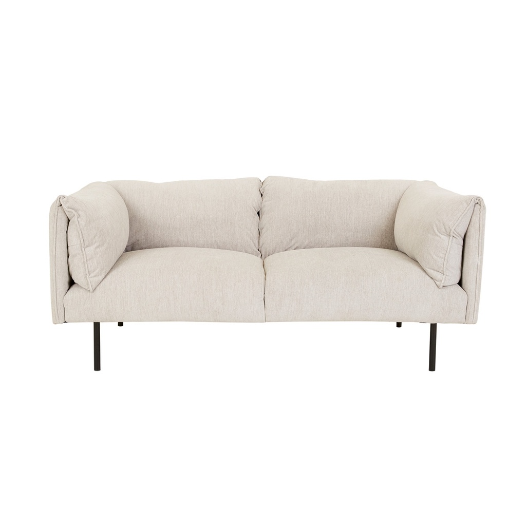 [FELIX-FOLD-2-SEATER-SOFA-WINDY-GREY-SOF-FEL-FLD-2S] Felix Fold 2 Seater Sofa - Windy Grey