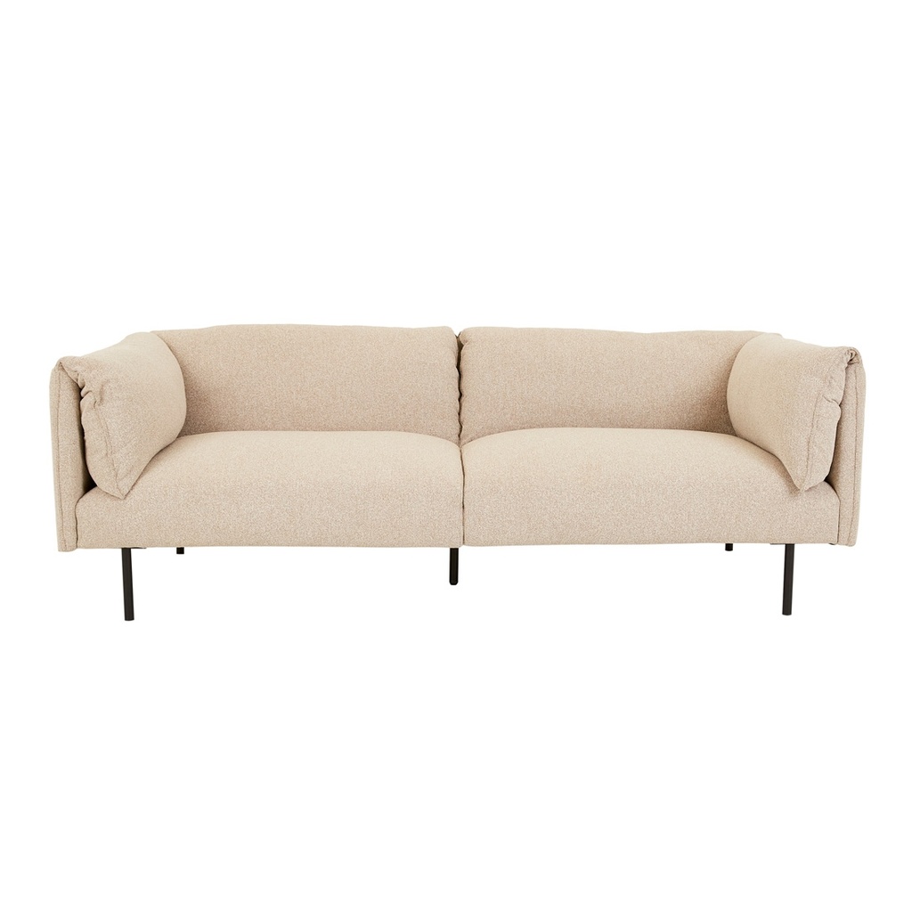 [FELIX-FOLD-3-SEATER-SOFA-BISCOTTI-SOF-FEL-FLD-3S] Felix Fold 3 Seater Sofa - Biscotti