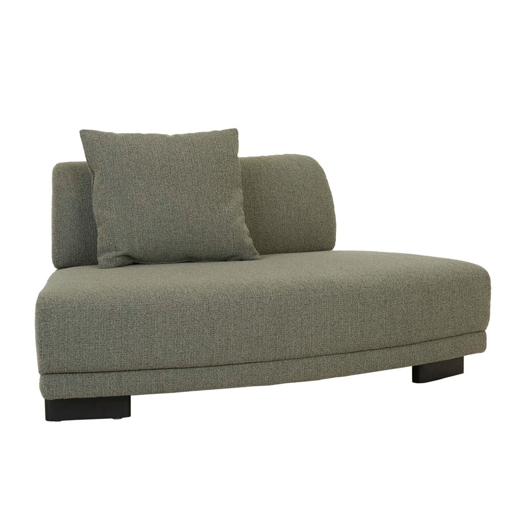 [FELIX-ORBIT-2-SEATER-CURVE-SOFA-MOSS-TWEED-MATT-BLACK-ASH-SOF-FEL-ORB2S-CRV-MOSTW-BK] Felix Orbit 2 Seater Curve Sofa - Moss Tweed