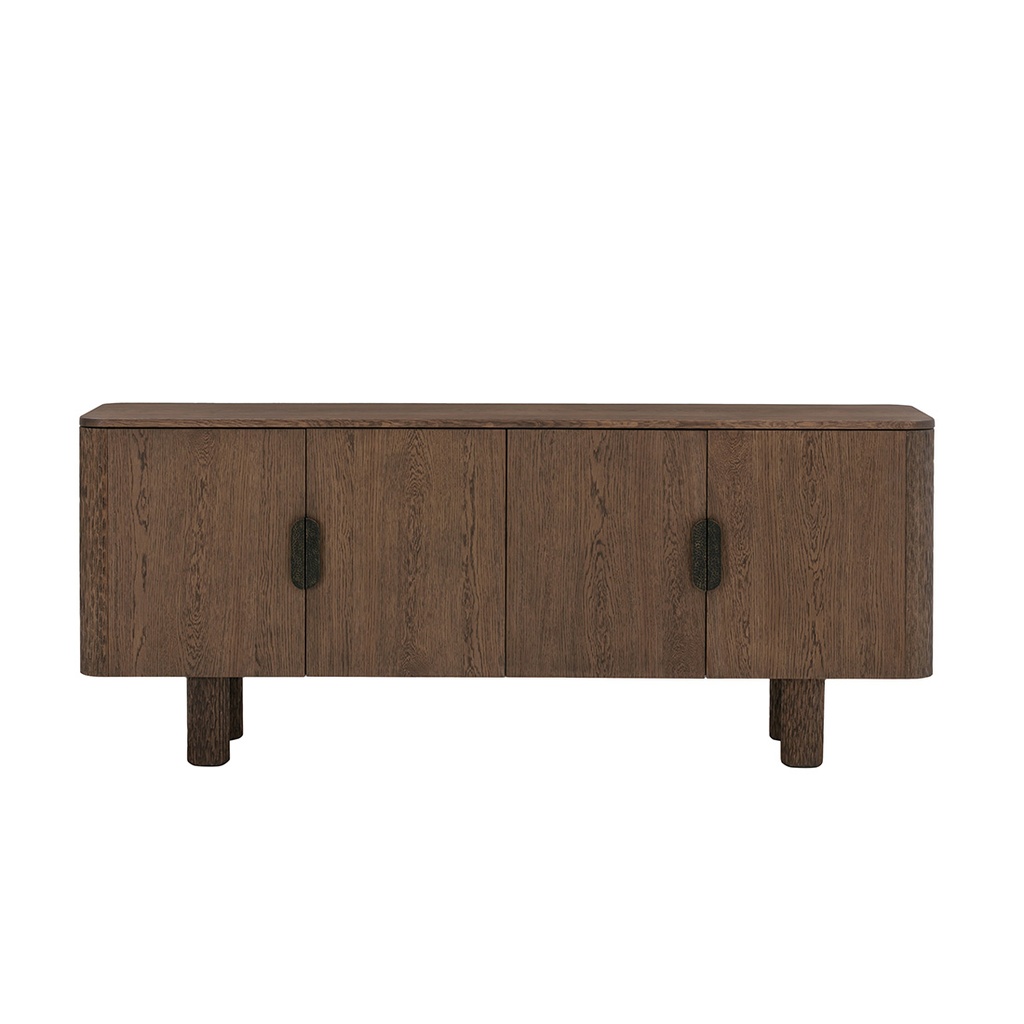 [BUF-CARV-CHOCOLATE-OAK] Carver Buffet - Chocolate Oak