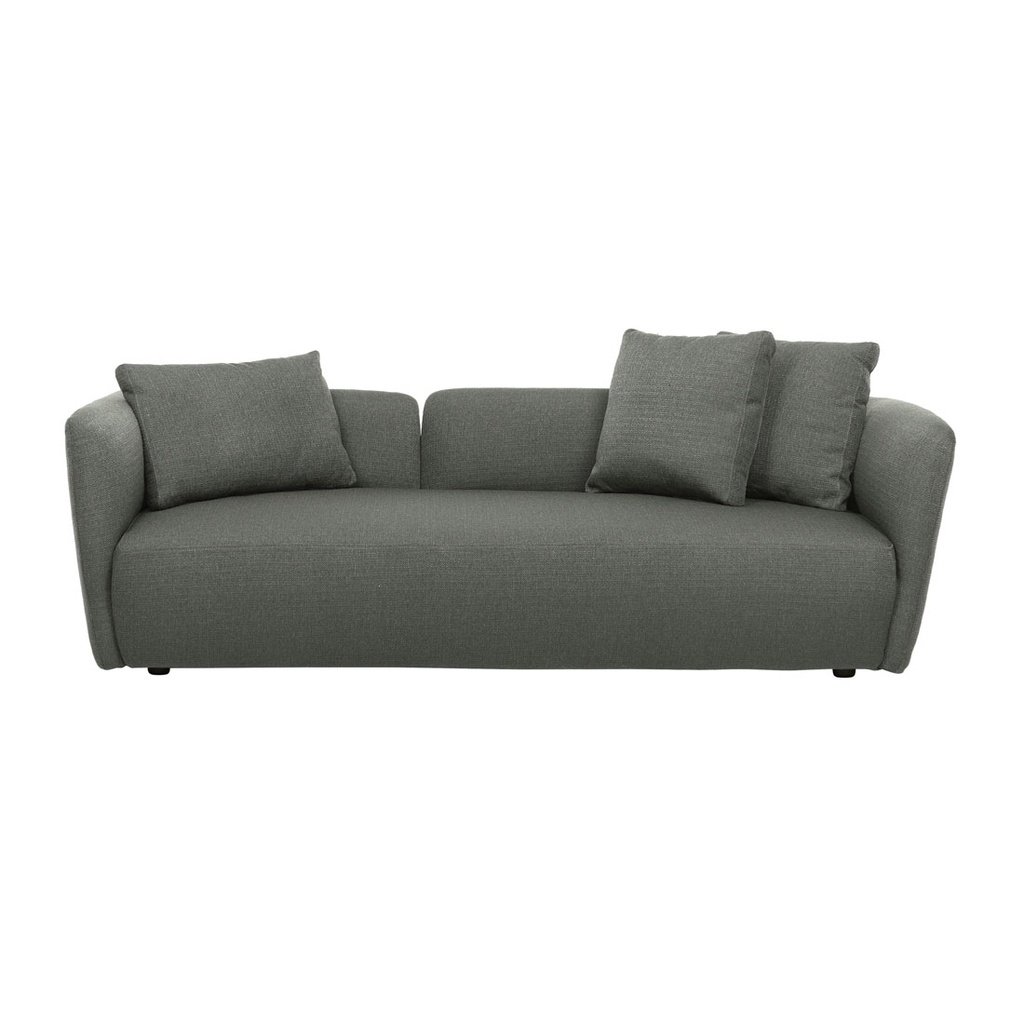 [FELIX-PEBBLE-3-SEATER-SOFA-OLIVE-LEAF-SOF-FEL-PEB-3S] Felix Pebble 3 Seater Sofa - Olive Leaf