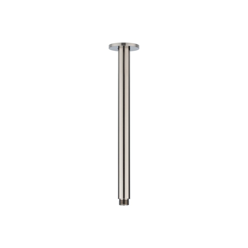 [101971] Shower Dropper Round 300mm - Brushed Nickel