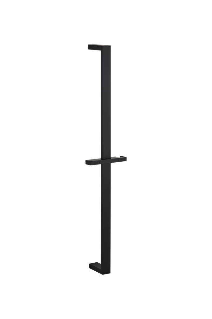 (D)Lior Flat Shower Rail - Matte Black