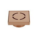 Harper Square Floor Waste - Brushed Copper