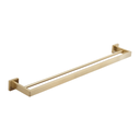(D)Vaada Double Towel Rail 760mm - Brushed Brass