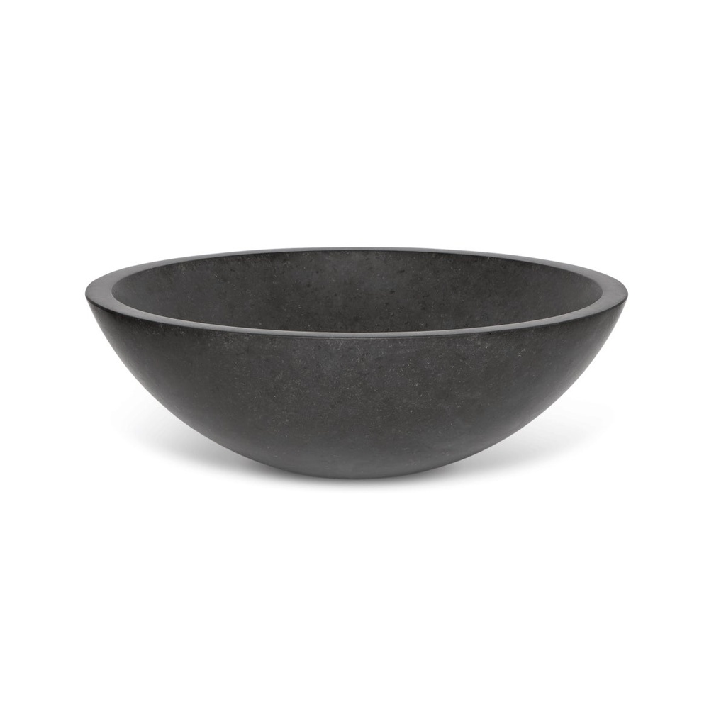 [10384] Adria Stone Basin - Black Basalt
