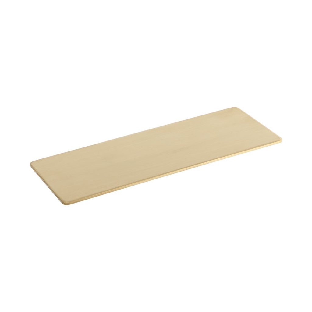 [10741] Vaada Shower Shelf 230mm - Brushed Brass