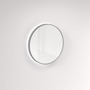 (D)Saanti Handmade Double Trim LED Mirror 800mm - Stainless Steel