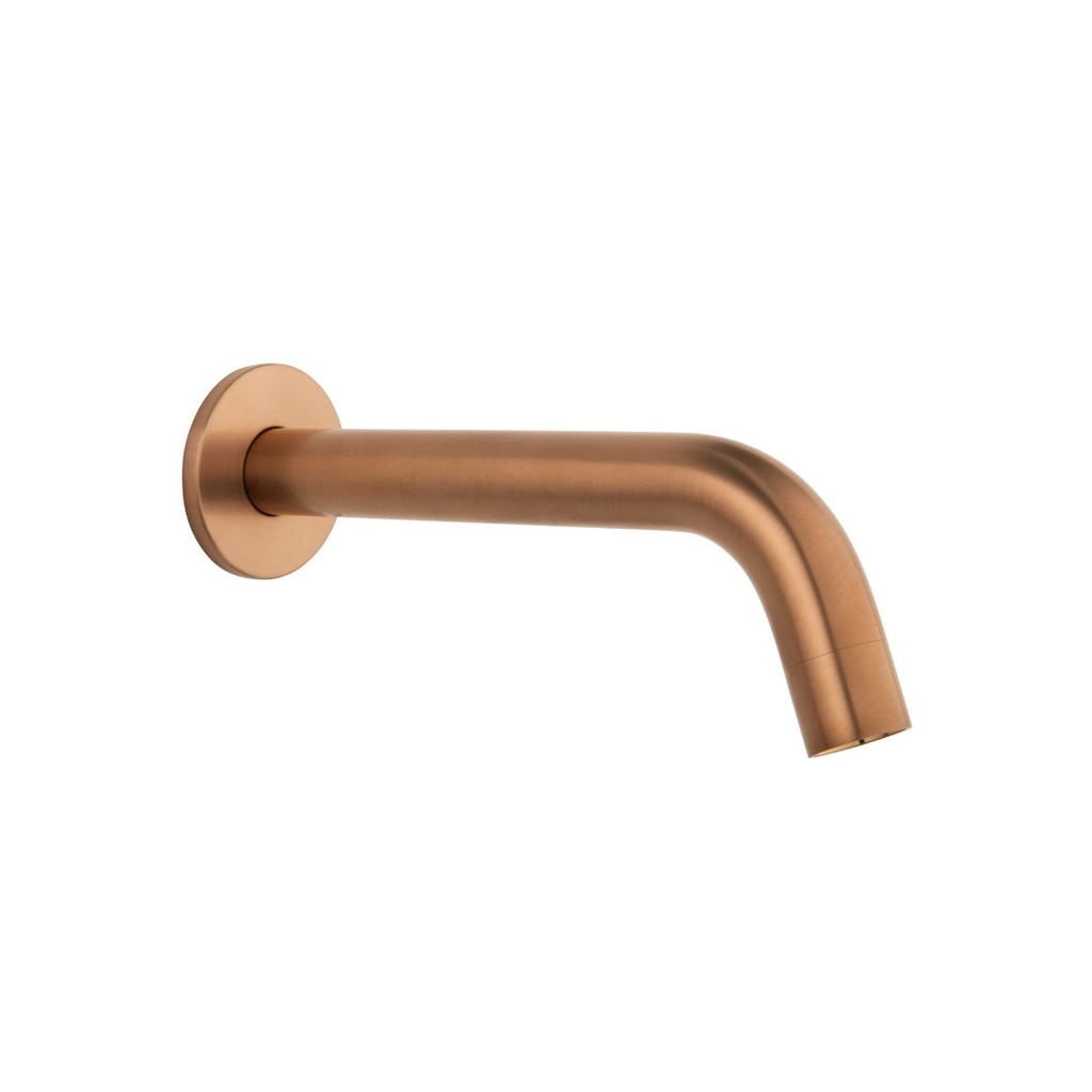[11387LF] Wall-Mounted Spout - Brushed Copper