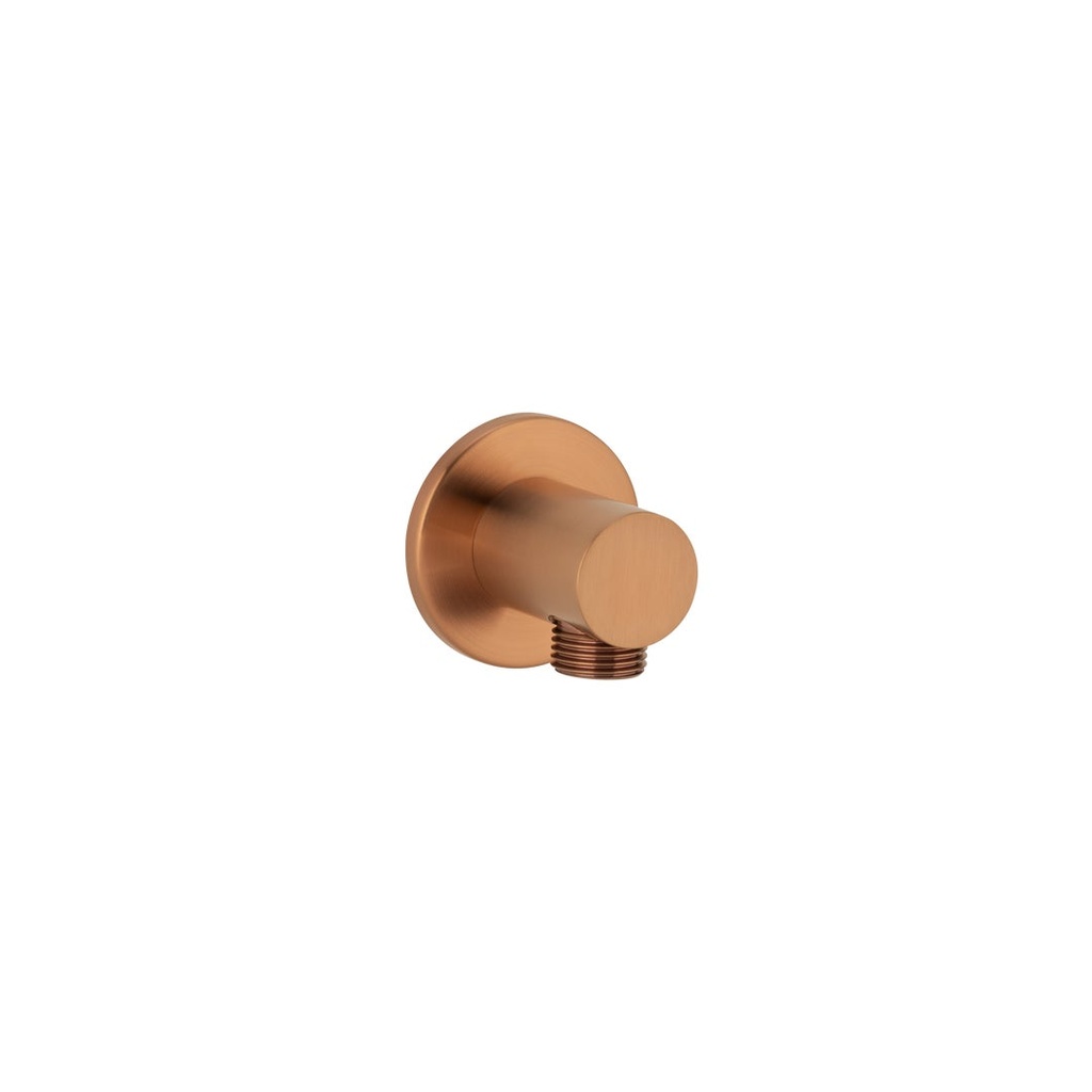 [11392] Round Shower BP - Brushed Copper