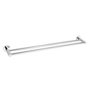 Elysian Double Towel Rail - Chrome